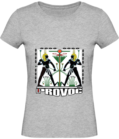 Tee Shirt  provoc Col rond Femme 140 gr