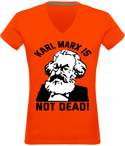 Tee shirt Femme portrait hommage Karl Marx