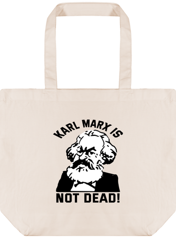 Sac de courses portrait Karl Marx