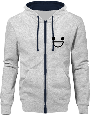 Don't Forget To Smile - Sweatshirt zippé