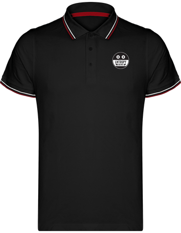 Polo Bi-color Logo Brodé