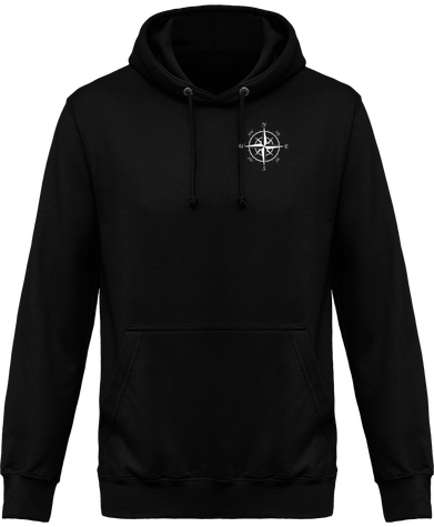 Sweat Unisexe à capuche Noir