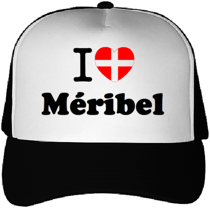Casquette : I love Méribel 