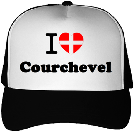 Casquette : I love Courchevel
