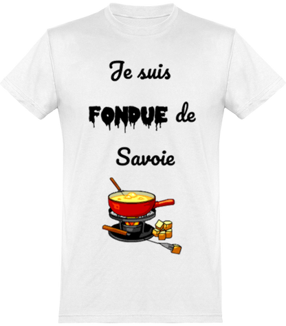 T-shirt : Je suis fondue de Savoie 