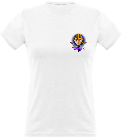T-shirt femme avec impression en grand du logo Toutan-K