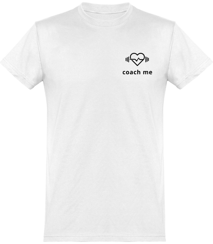 Coach Me logo noir - T-Shirt col rond homme