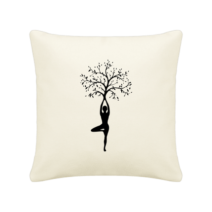 COUSSIN ARBRE FEMME ASPECT LIN
