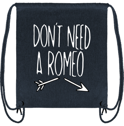 Sac à dos léger Saint-Valentin féministe no need Romeo