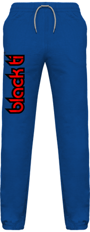 Pantalon de survêtement léger mixte bleu/rouge