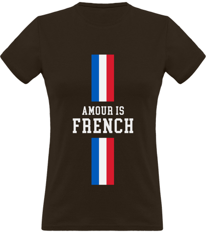 Amour is french Femme Bleu blanc rouge Amourisfrench.com