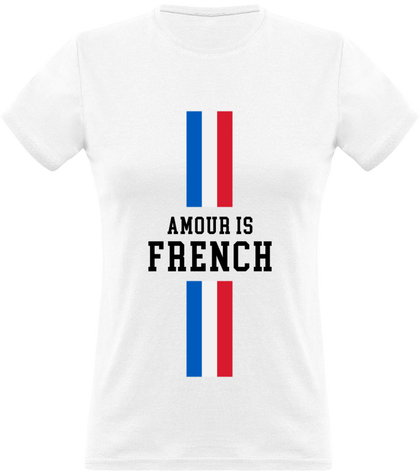 Amour is french Femme Bleu blanc rouge Amourisfrench.com 