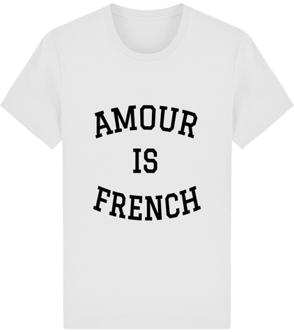 Amour is french Unisexe Logo noir Amourisfrench.com