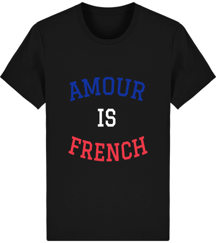 Amour is french Unisexe Logo bleu blanc rouger Amourisfrench.com