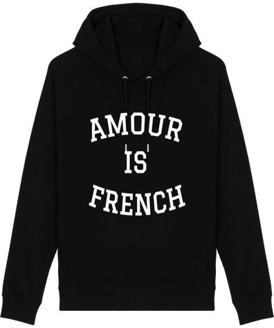 Amour is french Unisexe Logo en blanc Amourisfrench.com