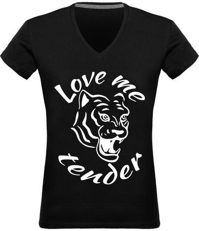 T-Shirt Tigre Love me Tender