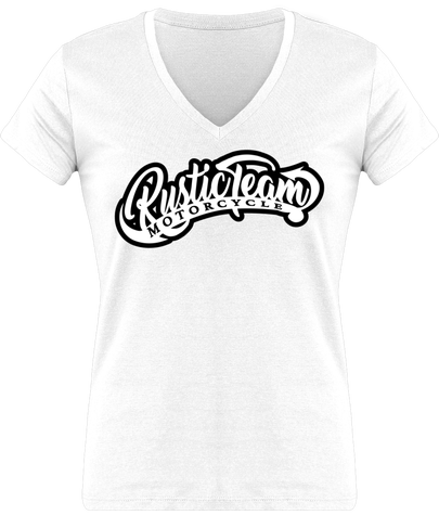 Tee-shirt Femme Col en V 150 g/m Rustic Team