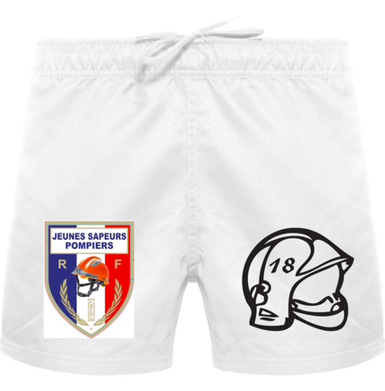 short de sport unisexe jeune sapeur pompier
