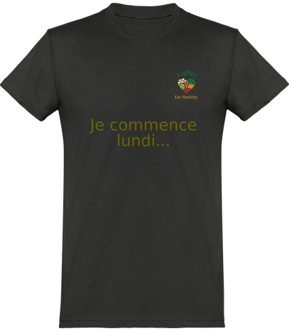 T-shirt coton bio unisex Lighty. Attention au choix de la taille car pas de retour du fait de la per