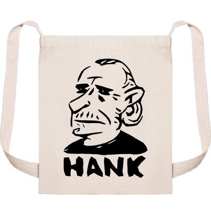 Sac tote bag Caricature Hank Charles Bukowski