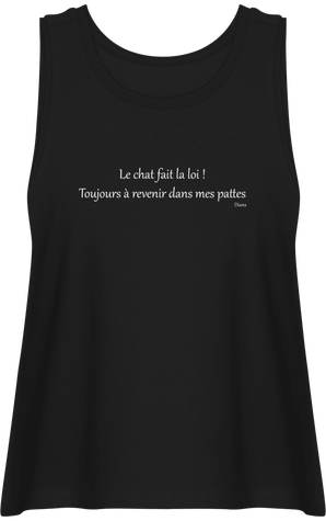 Débardeur femme Poésie théme chat