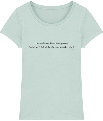 T-shirt femme Poésie théme ville
