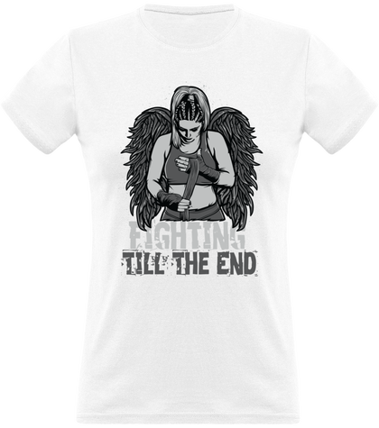 T-shirt FIGHTING pour femme col rond
