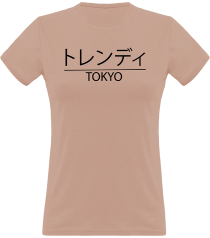 T-shirt col rond pour femme TOKYO