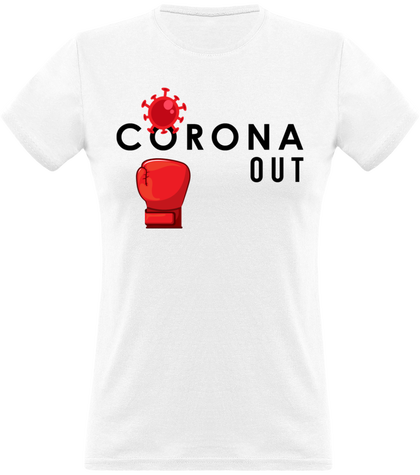 T-shirt col rond pour femme CORONA OUT