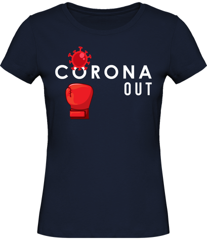 T-shirt col rond pour femme CORONA OUT 2