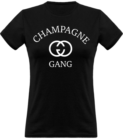 T-shirt champagne gang