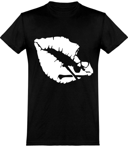 T-shirt kiss killer blanc