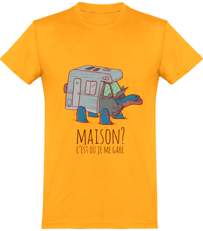 Maison? C’est où je me gare cadeau T-shirt camping car 