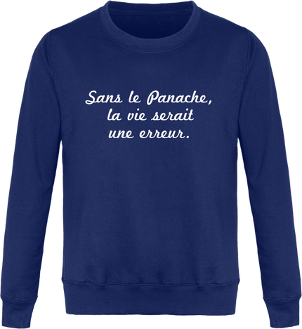 Sweat brodé unisexe