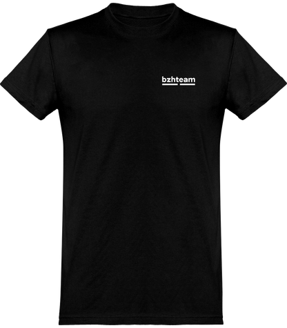T-shirt noir pour homme bzhteam