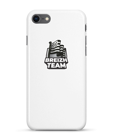 Coque pour iPhone 8 avec le logo de la Breizh Team