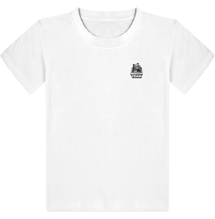 T-shirt blanc pour enfant bzhteam