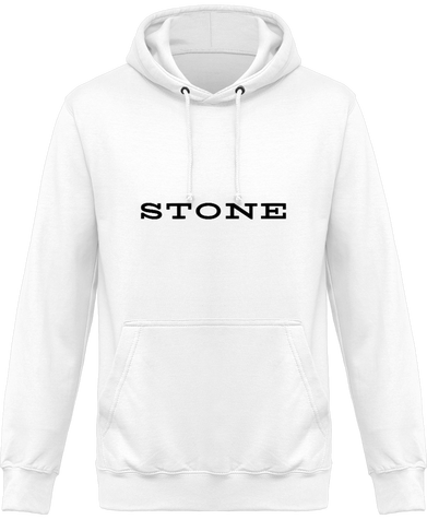 Sweat Shirt à Capuche Homme BLANC A