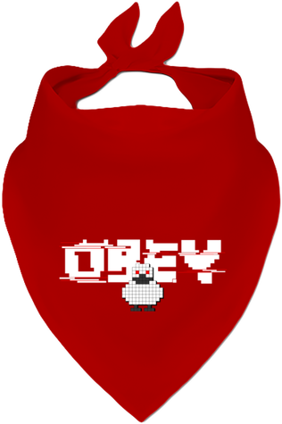 Bandana imprimé OBEY Désynchro
