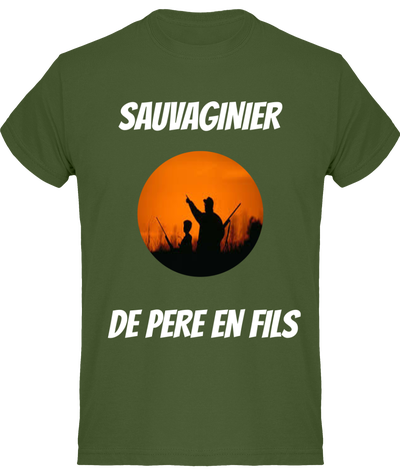 T-SHIRT Sauvaginier de père en fils 