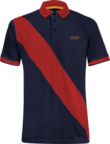 Polo à bande diagonale 