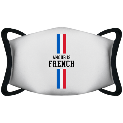 Masque de protection, logo AMOUR IS FRENCH Made in France 12,.9€ TTC