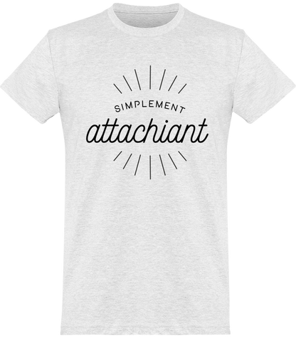 t-shirt drole et original simplement attachiant