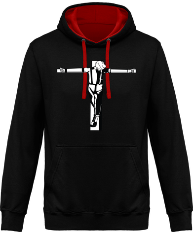 sweat a capuche crucified pedro