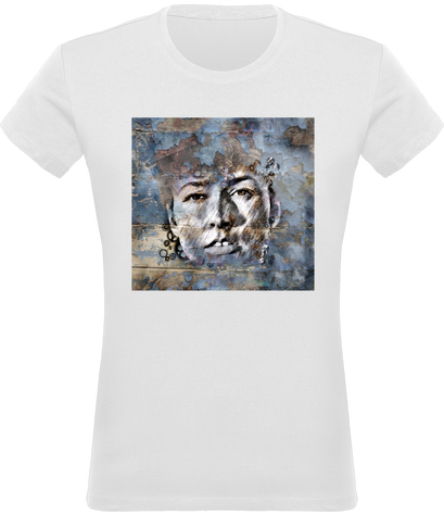 T-shirt Femme 180g - Visage 7 par Cartsandra B