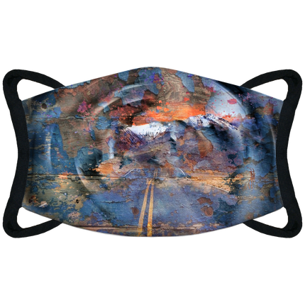 Masque de Protection Sublimable Road par Cartsandra B