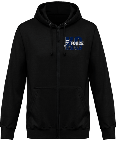Sweat zippé logo K9 - 3e Force - Homme