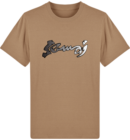 TS HOMME MC COL R ⎢ LOGO SEMAJ ⎢ BW