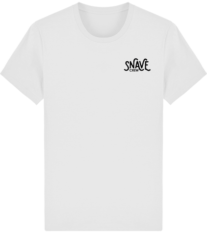 Tshirt Unisexe logo Snave blanc