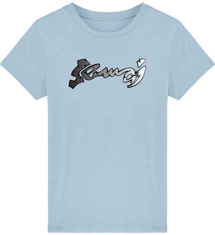 TS ENFANT MC COL R ⎢ LOGO SEMAJ ⎢ BW